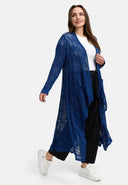 Kekoo Knitted jacket Long 'Cotton'