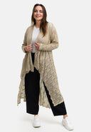 Kekoo Knitted jacket Long 'Cotton'