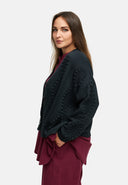 Cardigan – cozy, timeless & with structure details 'Cotona'