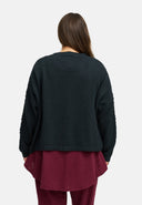 Cardigan – cozy, timeless & with structure details 'Cotona'