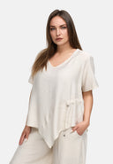 Kekoo Shirt Asymmetric 'Ibiza'