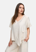 Kekoo Shirt Asymmetric 'Ibiza'