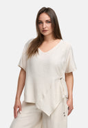 Kekoo Shirt Asymmetric 'Ibiza'