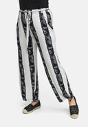 Straight stretch trousers made of viscose 'Sovana'