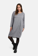 'Juline' Dress – Denim with Stretch in O-Silhouette