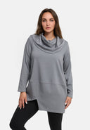 'Juline' Tunic – long, O-Silhouette & with Stretch