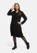 Elegant Dress, A-Line, with Textured Pattern 'Noira'