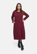 Casual transitional dress made from hemp-cotton mix 'Elure'