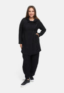 Jacket A-line, Asymmetrical, with Structure Pattern 'Noira'