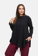 Loosely falling tunic made from hemp-cotton mix 'Elure'