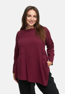 Loosely falling tunic made from hemp-cotton mix 'Elure'