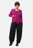 'Sienna' Hose - Viskose-Stretch, Ballonform
