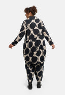 'Oria' coat – cotton stretch, knee-length