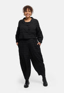 'Norina' trousers – viscose blend, balloon shape