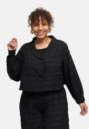 'Norina' Blusenjacke – Viskosemix, kurz
