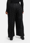 'Verona' trousers – cotton blend, palazzo