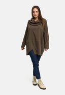 'Lunava' Tunic – long, O-Silhouette & with Stretch