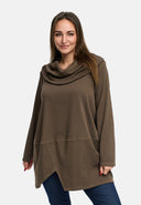 'Lunava' Tunic – long, O-Silhouette & with Stretch