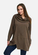 'Lunava' Tunic – long, O-Silhouette & with Stretch
