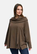 'Lunava' Shirt – with stretch in flowing A-line