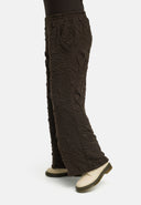 'Brunel' Hose – cozy stretch, elegantly textured & adjustable hem