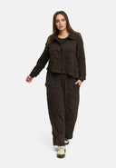 'Brunel' Hose – cozy stretch, elegantly textured & adjustable hem