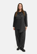 'Cleo' blouse jacket – buttonable, casually wide, shapely lines