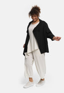 'Valeria' Jacket – light, asymmetrical & modern