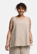 'Cotella' Poncho – light, natural & modern