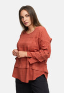 Loose Tunic with Tiered Cut 'Ferina'