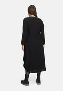 Dress in A-line with Gathering 'Ferina'