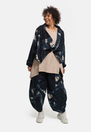 'Velisse' jacket – cotton stretch, shawl collar