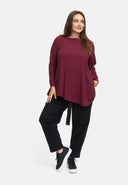 Loosely falling tunic made from hemp-cotton mix 'Elure'