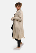 'Cotture' Long Cardigan – Soft Touch, Stylish Cut & Airy