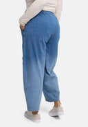 'Sky' Trousers – Premium Denim, Patch & Stretch