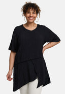 'Crissa' V-Neck Tunic – light, casual & figure-flattering