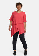 'Crissa' V-Neck Tunic – light, casual & figure-flattering