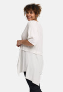 'Crissa' V-Neck Tunic – light, casual & figure-flattering