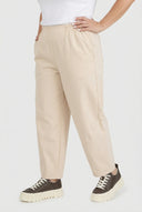 'Livia' Trousers – Wide Fit, Simple Design, & Stretch