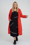 'Auria' Raincoat – A-line, lightweight & water-repellent