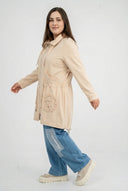 'Livia' Transitional Parka – soft, detail-oriented & modern