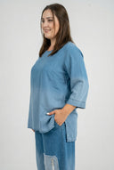 'Inea' Denim Shirt – soft & light