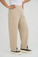 'Cotture' Knit Pants – Soft Touch, Stylish Cut & Airy