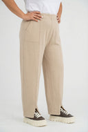 'Cotture' Knit Pants – Soft Touch, Stylish Cut & Airy