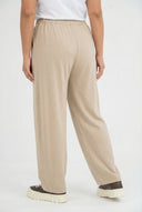 'Cotture' Knit Pants – Soft Touch, Stylish Cut & Airy