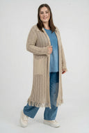 'Cotture' Long Cardigan – Soft Touch, Stylish Cut & Airy
