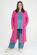 'Cotture' Long Cardigan – Soft Touch, Stylish Cut & Airy