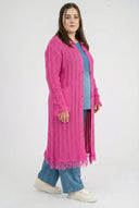 'Cotture' Long Cardigan – Soft Touch, Stylish Cut & Airy