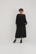 'Livia' Skirt – A-Line, asymmetric & elastic