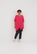 'Crissa' V-Neck Tunic – light, casual & figure-flattering